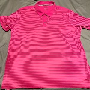 Adidas Climachill XXL Stripped Pink Shirt